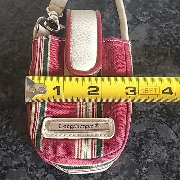 Longaberger Striped ID/Hand Sanitizer Holder - Picture 9 of 13